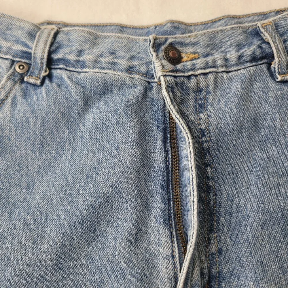 Lands End Women's Regular Fit Light Wash Denim Jeans Size 14x29 Reg - Picture 6 of 12